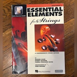 Essential Elements for Strings Book-Cello Book 1